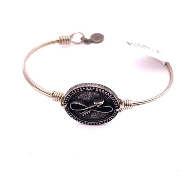 Luca and Danni Embrace The Journey Bracelet Silver Finish Size Small NWT - Picture 1 of 3